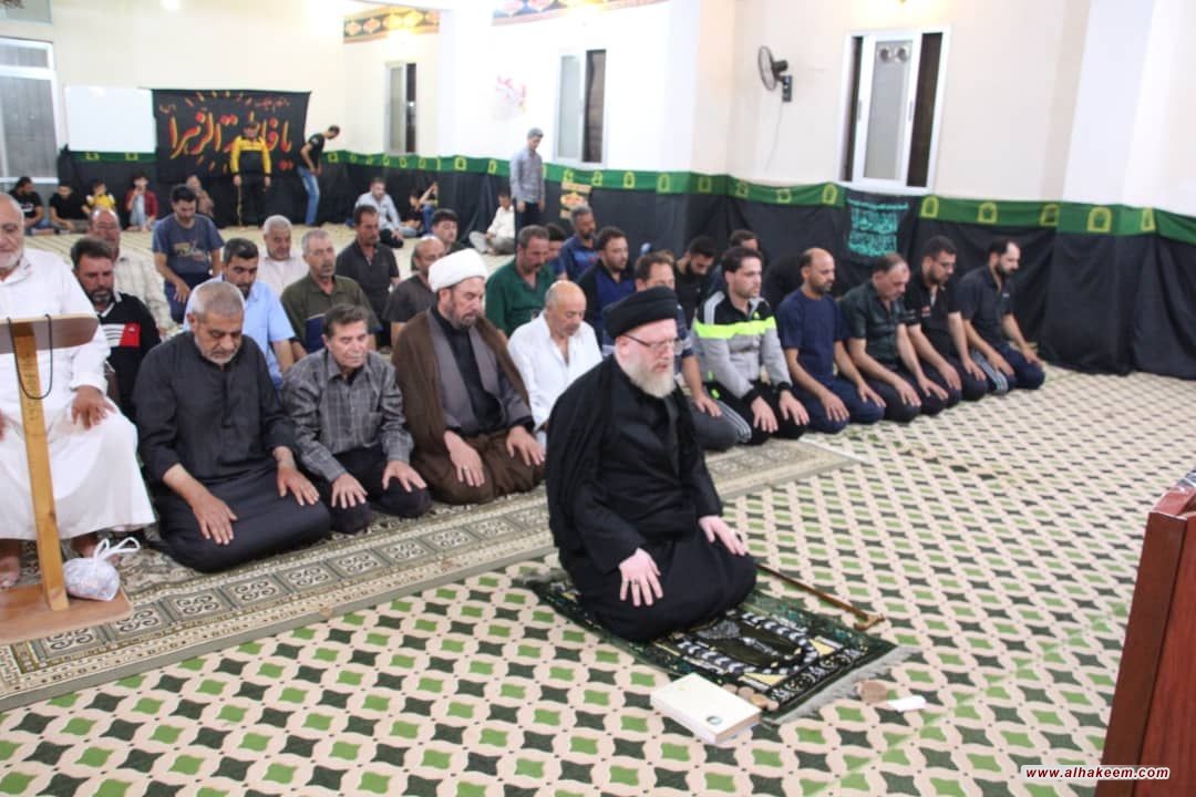 بمناسبة ذكرى شهادة الإمام الحسين (عليه السلام)، وفد مكتب سماحة المرجع الديني الكبير السيد الحكيم (مد ظله) يقوم بجولة على المجالس لحسينية في ريف حمص السورية 