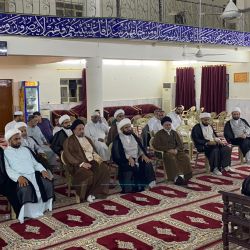 نجل المرجع السيد الحكيم يحاضر في ندوة تحضيرية للاحتفال بعيد الغدير الاغر في العاصمة بغداد.