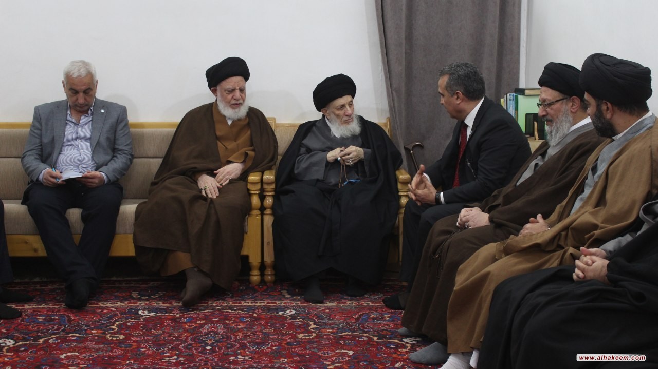 His Eminence Al-Sayyid Al-Hakeem meets with the Food and Agriculture Organization of the United Nations