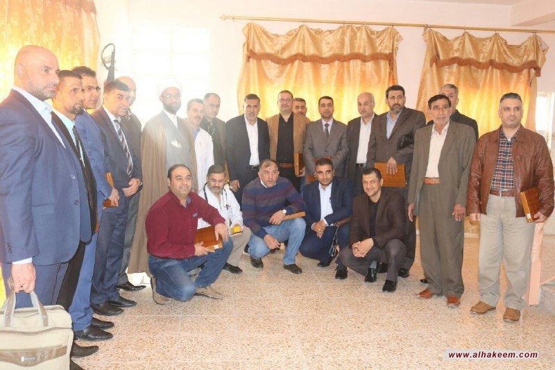 تجلیل از 35 پزشک متخصص در شهر (المدَيْنٓة) از توابع استان بصره